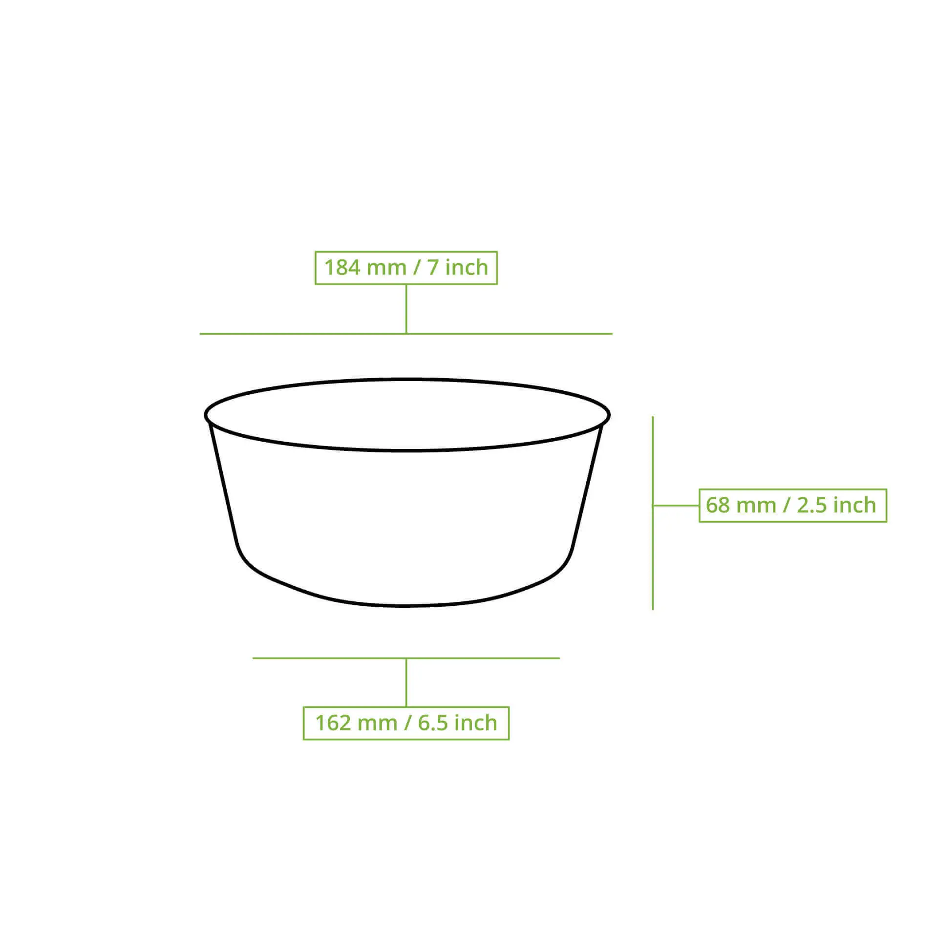 Herbruikbare schaaltjes "merways Bowl" 1.000 ml, Ø 185 mm, cashew / creme-wit Herbruikbare schaaltjes "merways Bowl" 1.000 ml, Ø 185 mm, cashew / creme-wit