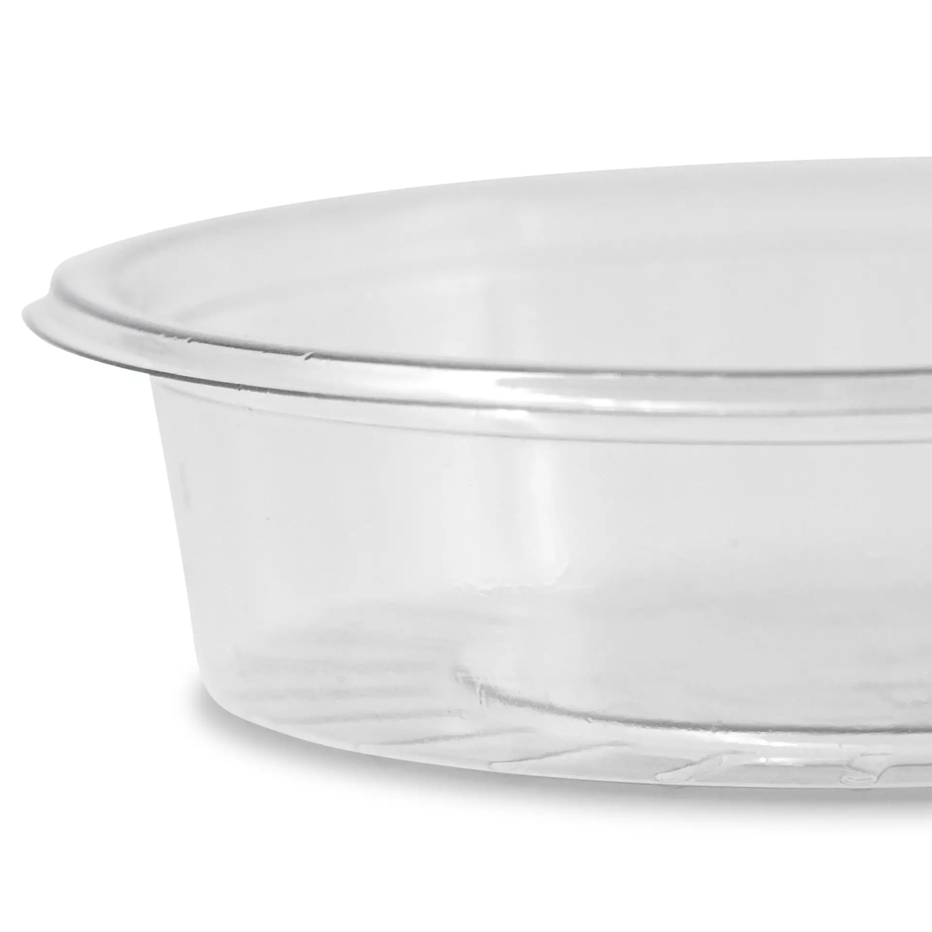 rPET sausbakjes 50 ml / 1,8 oz, Ø 75 mm, transparant