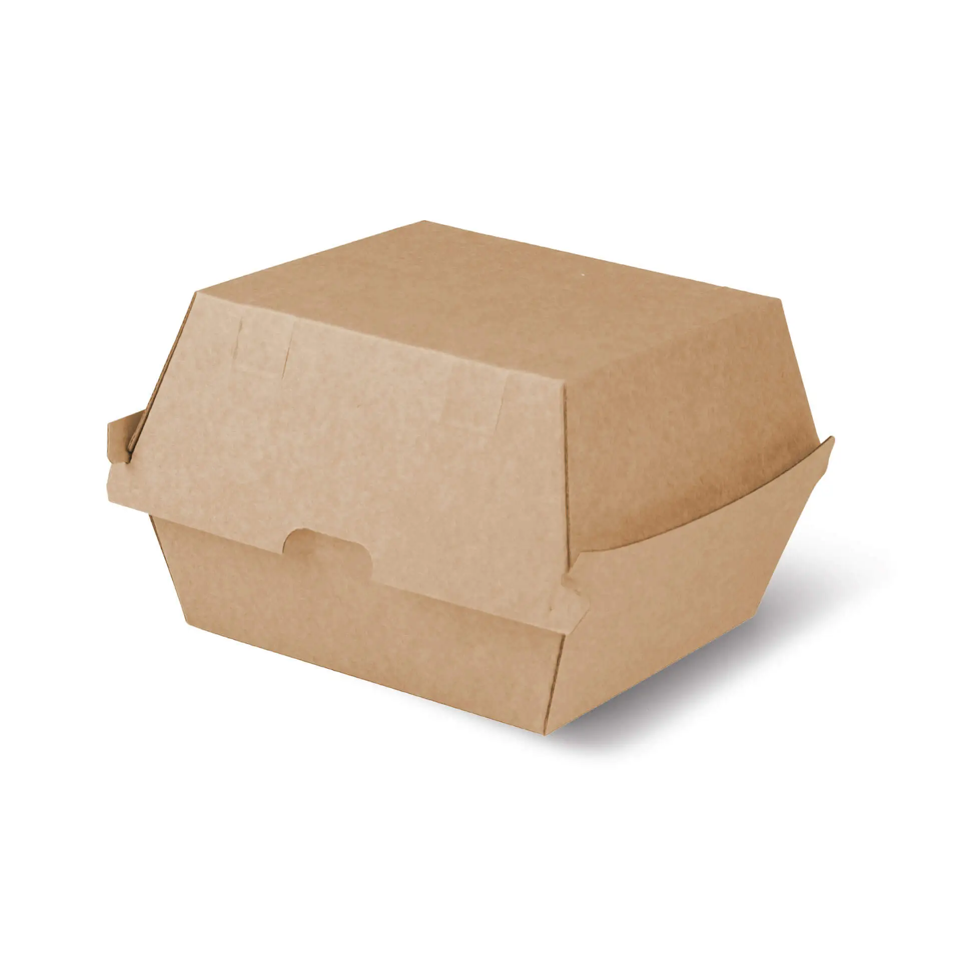 Takeaway hamburgerdozen 13 x 14 x 8 cm, karton, kraft Takeaway hamburgerdozen 13 x 14 x 8 cm, karton, kraft
