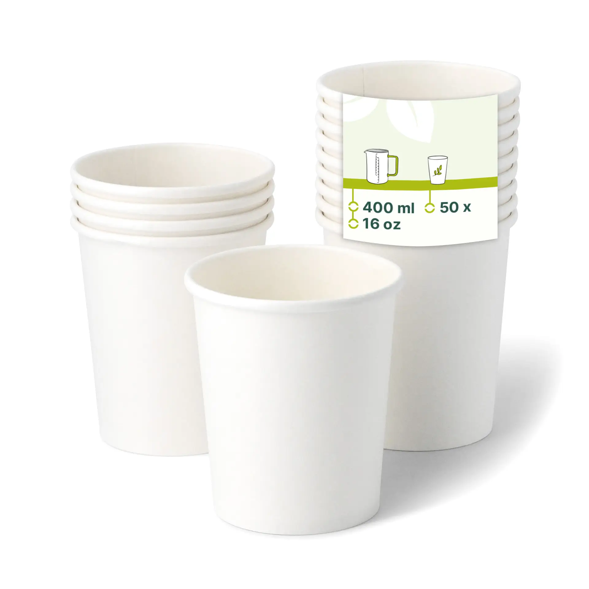IJsbeker van karton XXL, 400 ml, 16 oz / max. 450 ml, 15 oz, Ø 92 mm, wit IJsbeker van karton XXL, 400 ml, 16 oz / max. 450 ml, 15 oz, Ø 92 mm, wit