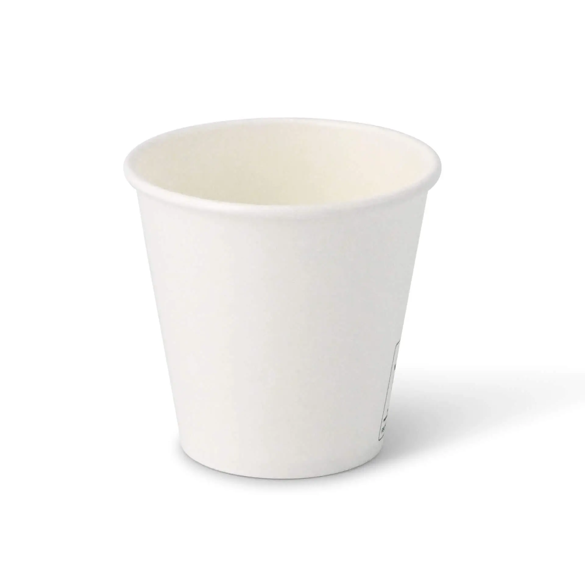 Kartonnen bekers (gecoat) 150 ml / 6 oz, Ø 80 mm, wit