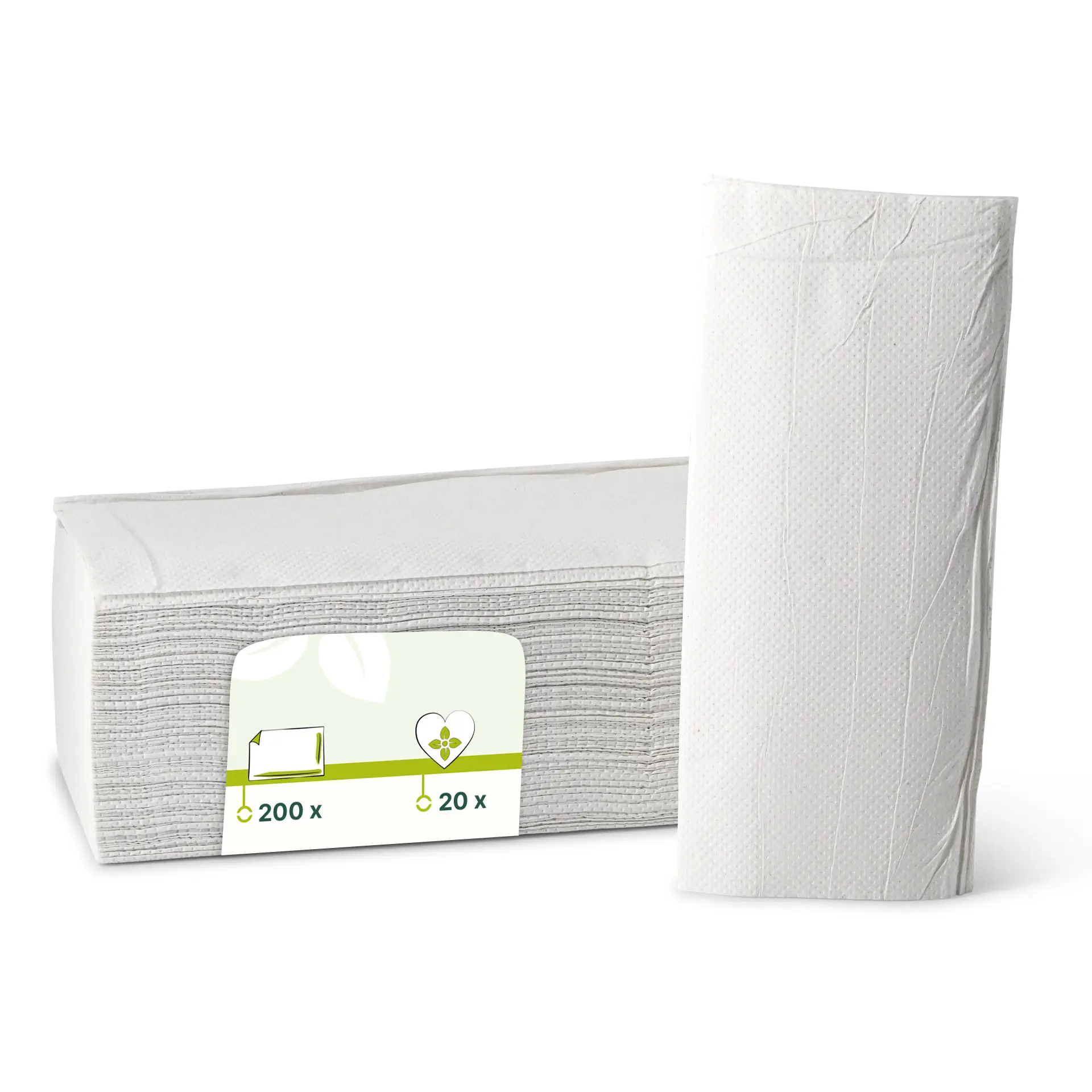 rPapier vouwhanddoeken, 2-laags, V-vouw, 200 vellen