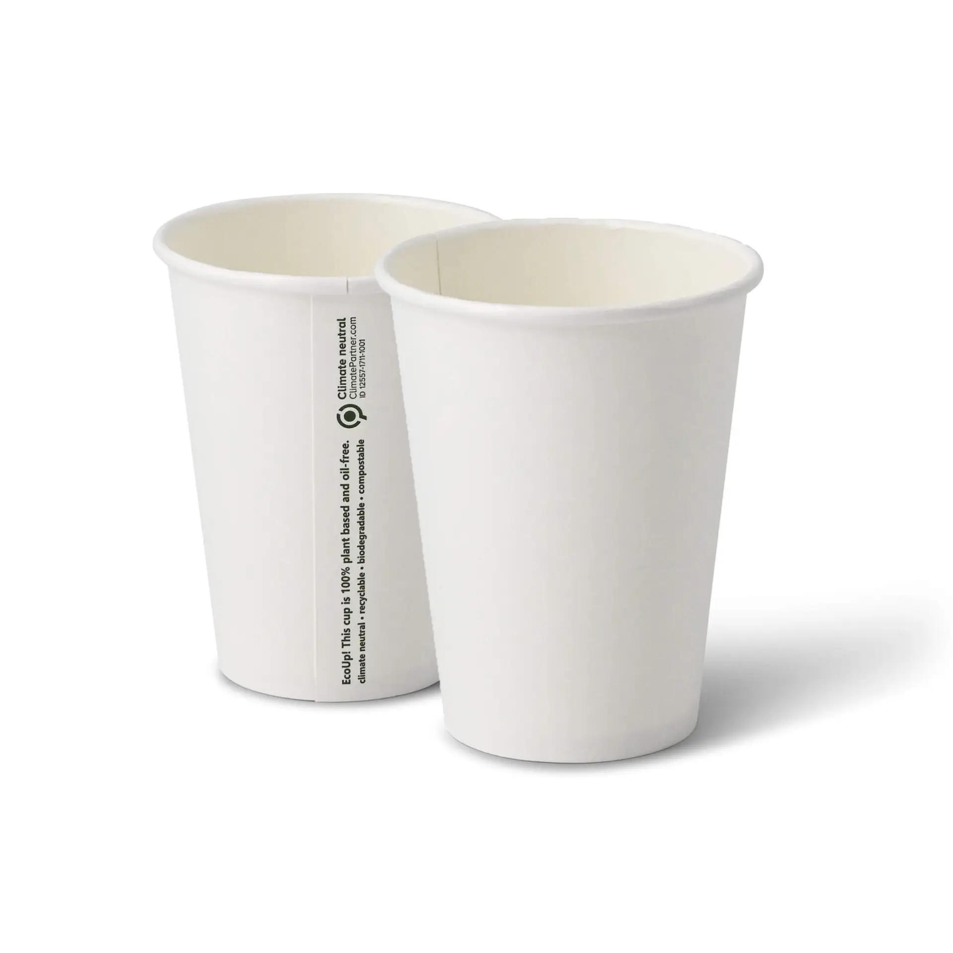 Kartonnen beker 300 ml / 12 oz, Ø 90 mm, wit