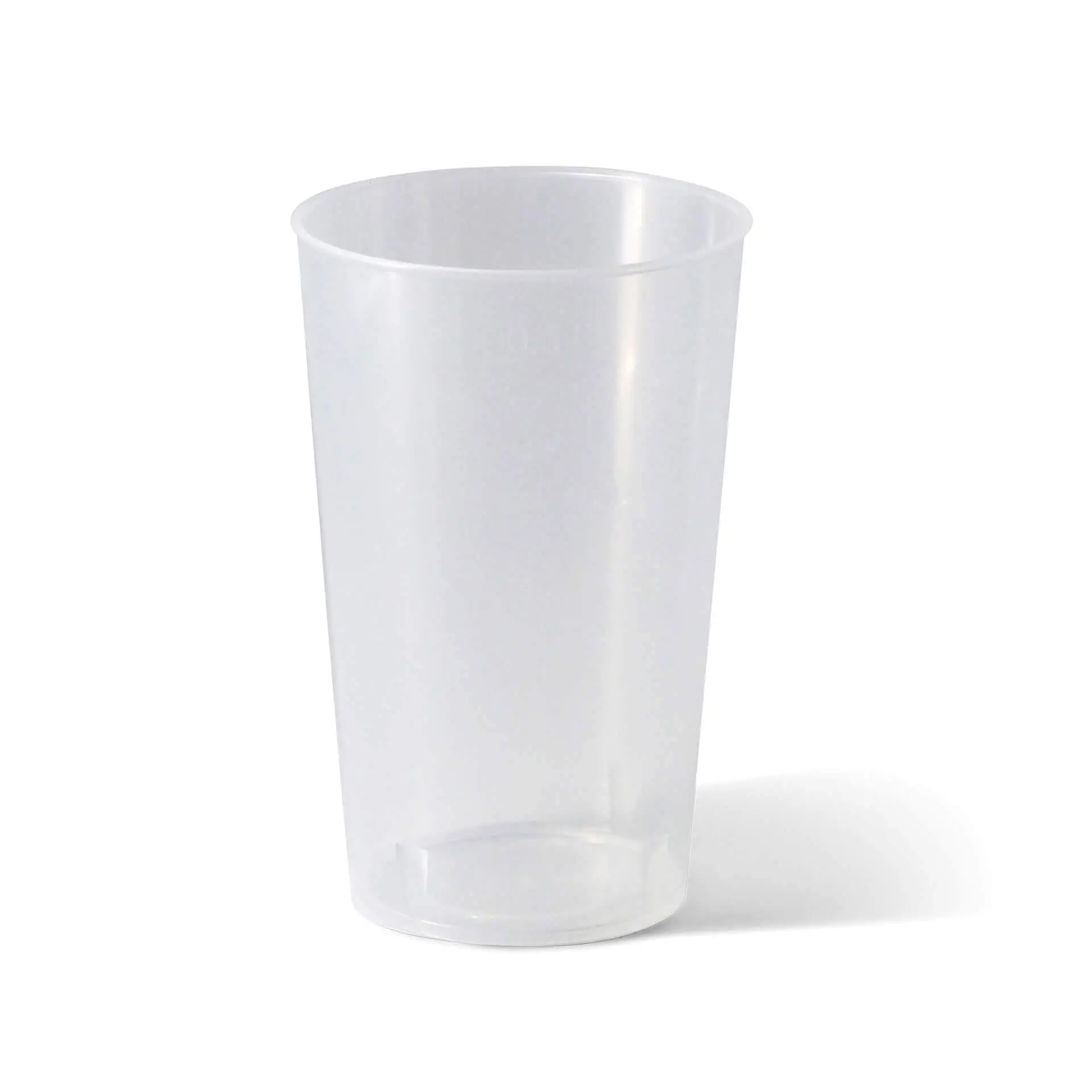 Herbruikbare bekers 500 ml, transparant, Ø 90 mm, PP dcd00823-mehrwegbecher-500-ml-90-mm-pp-transparent-1