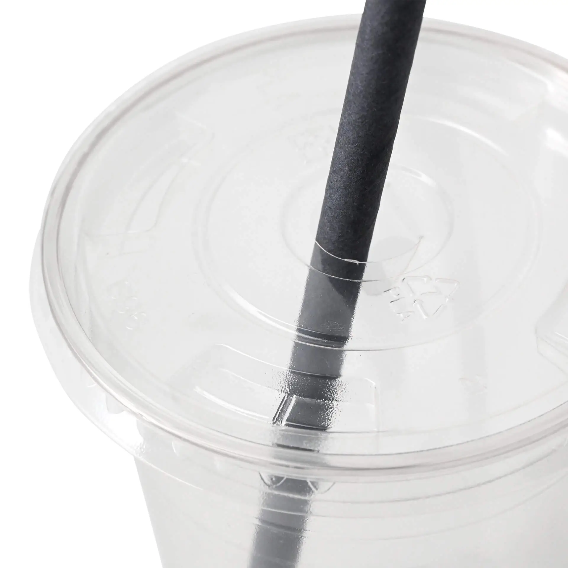 PLA plat deksel Ø 96 mm, rietgat dcd00051-pla-flachdeckel-96-mm-halmloch-4