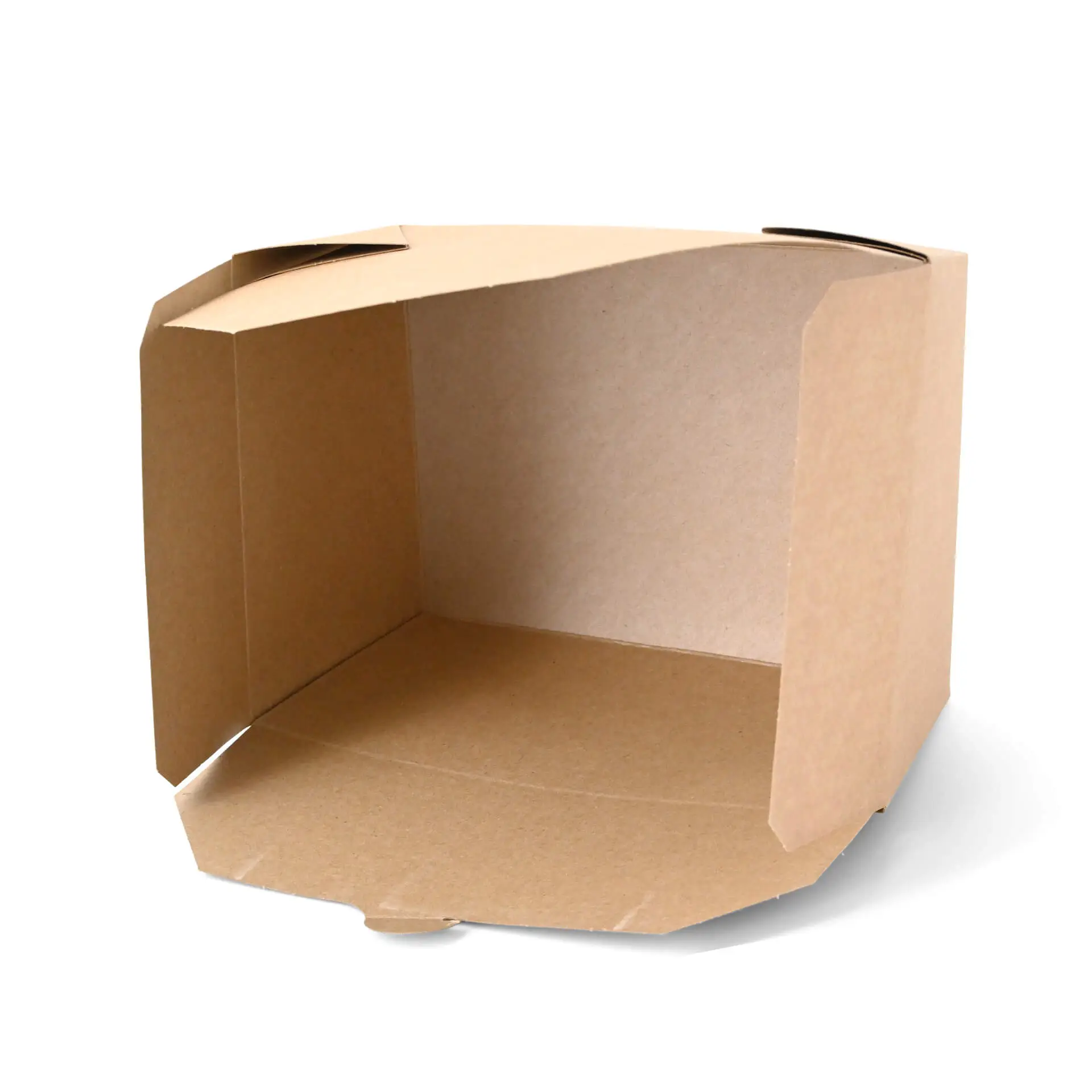 Meeneemdoosjes van karton 2500 ml, brui Meeneemdoosjes van karton 2500 ml, brui