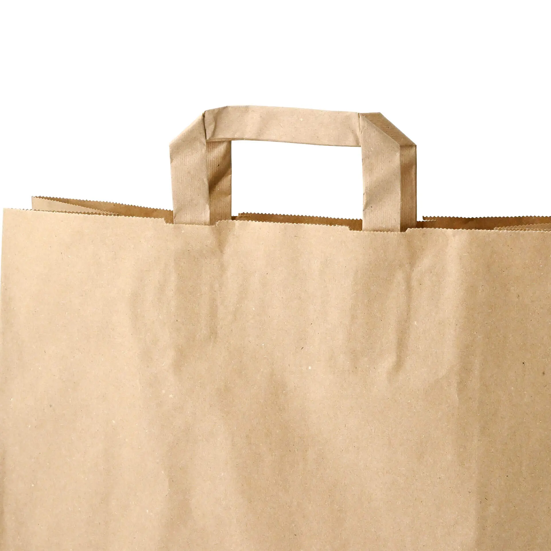 Papieren draagtassen van gerecycled papier XL, 32 x 12 x 40 cm, bruin dse02318-tragetaschen-aus-recyclingpapier-xl-32-x-12-x-40-cm-braun-3