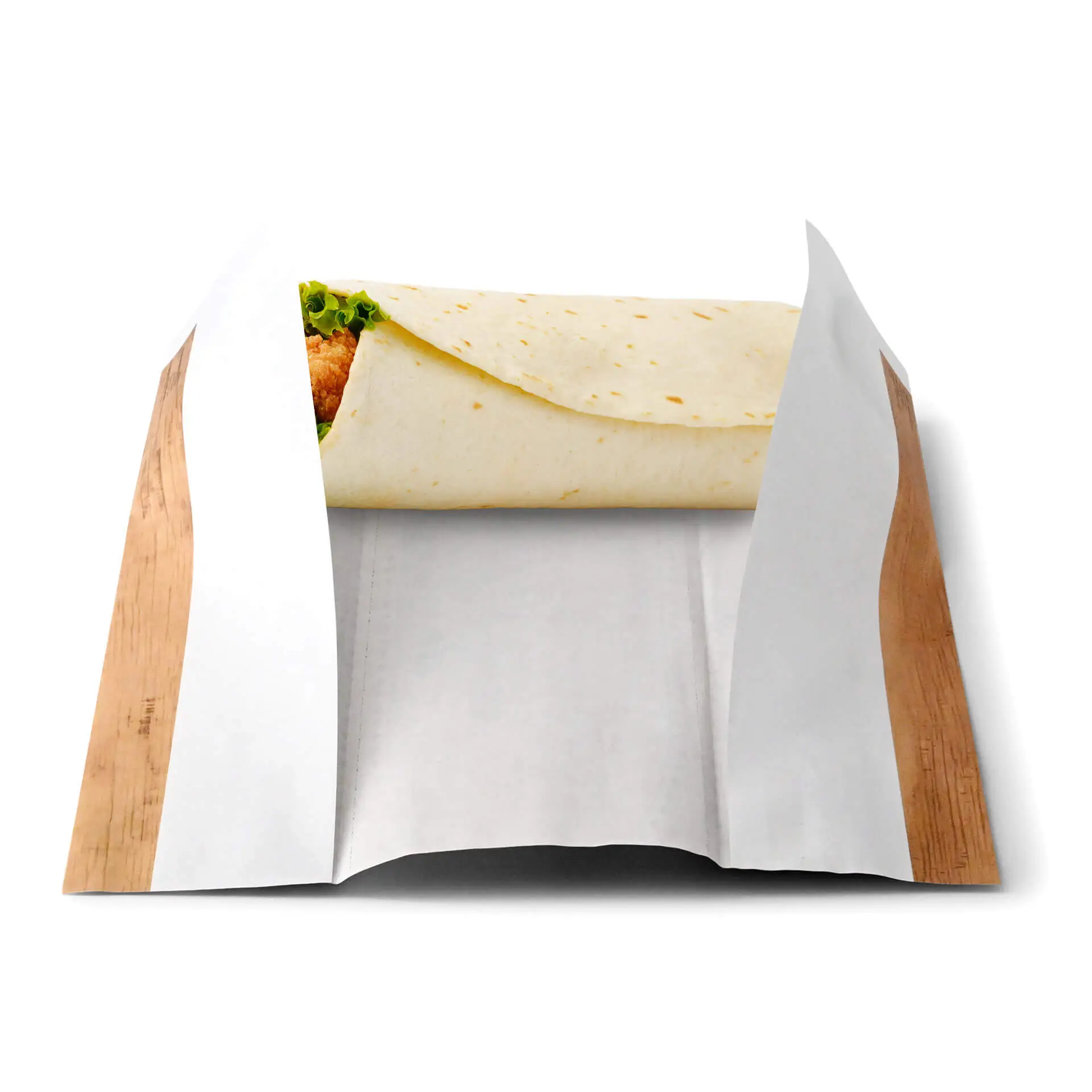 Wrap bag, 10,5 x 30,5 cm, kraft dfc00500-wrap-papier-s-105-x-305-cm-braun-vorgefaltet-6