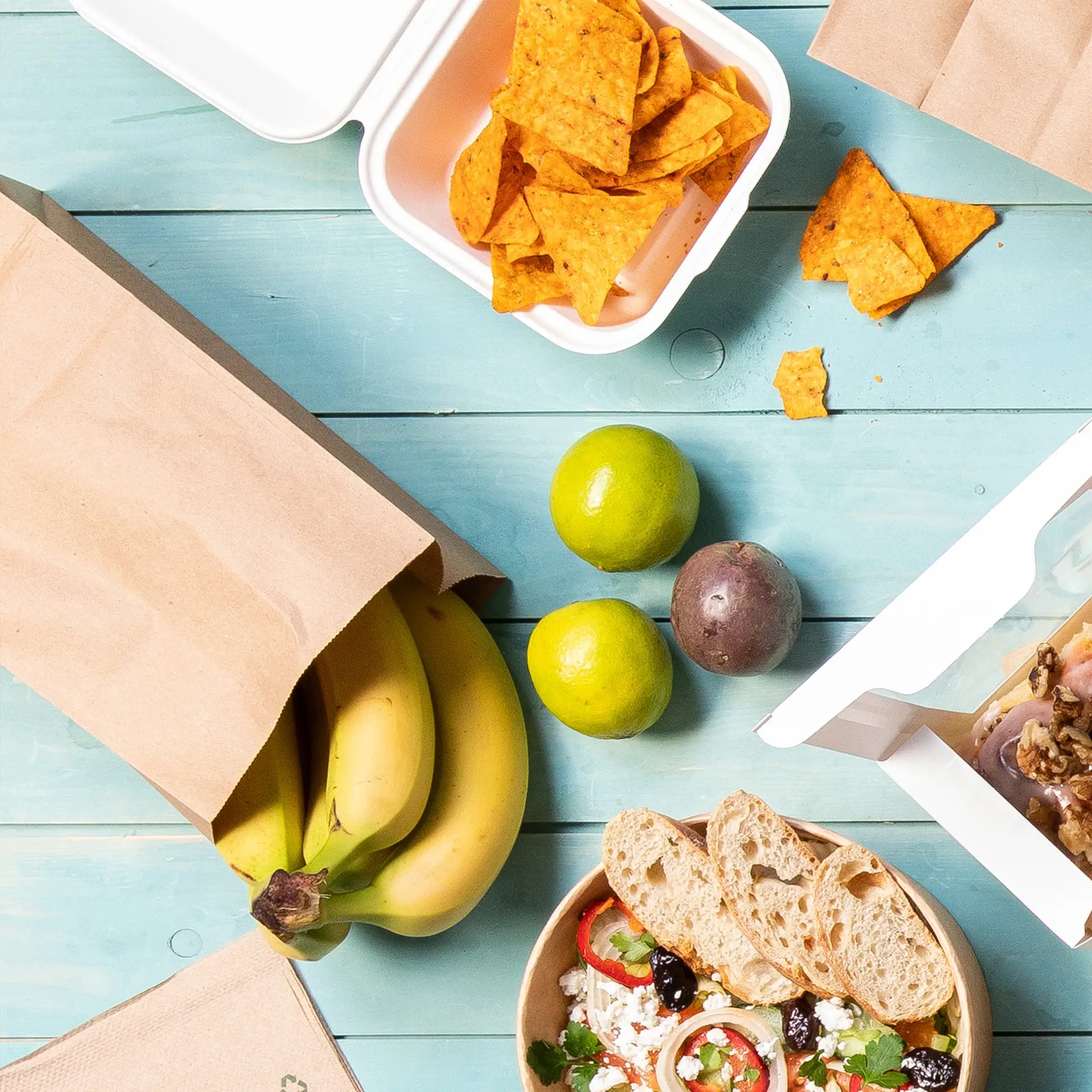 Blokbodemzakken, ongecoat, M, 11 x 6 x 23,5 cm, bruin, clipband dre03922-blockbeutel-m-11-x-6-x-235-cm-braun-kraftpapier-4