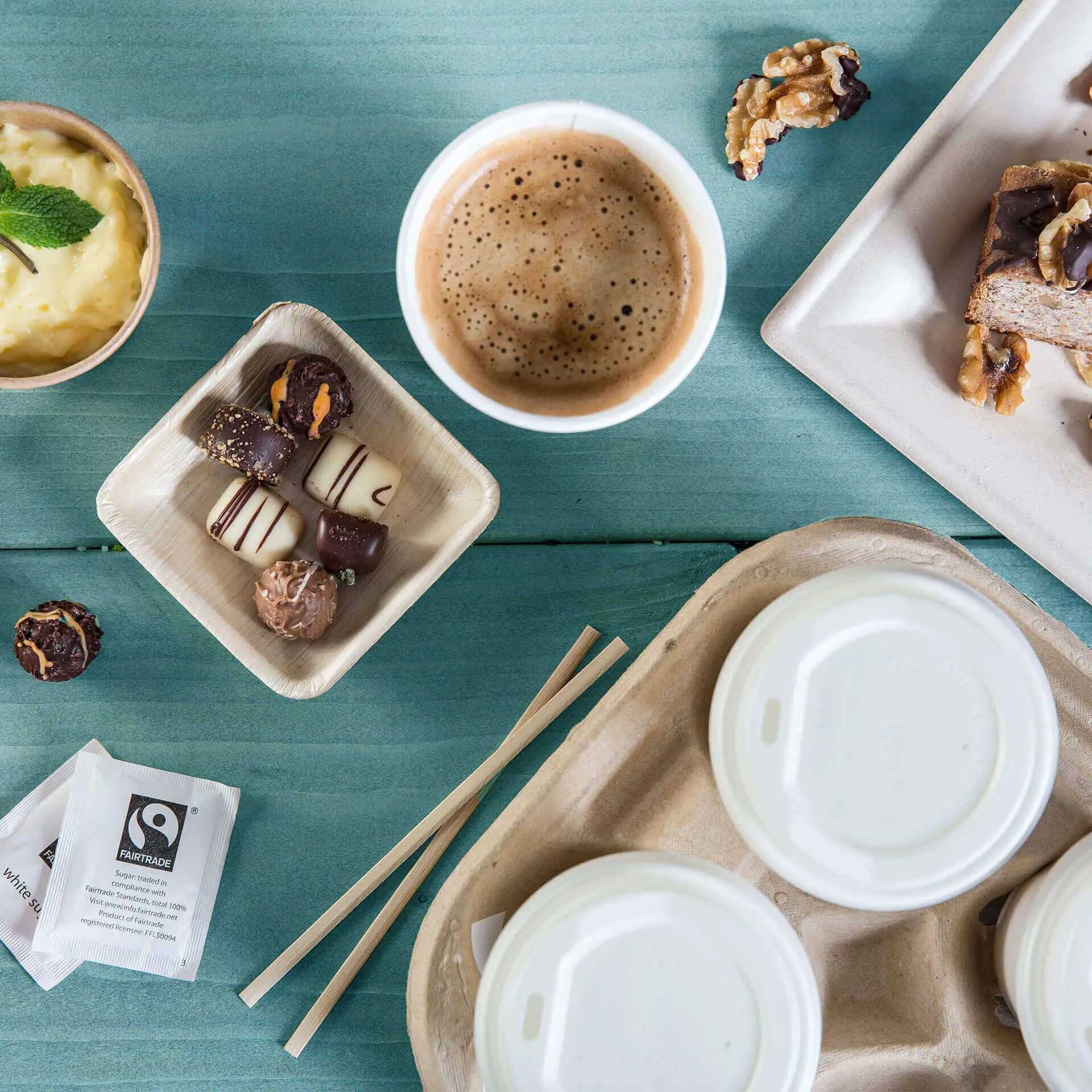 CPLA-deksel Ø 62 mm, wit, drinkopening dhd04480-cpla-deckel-62-mm-weiss-trinkoeffnung-5