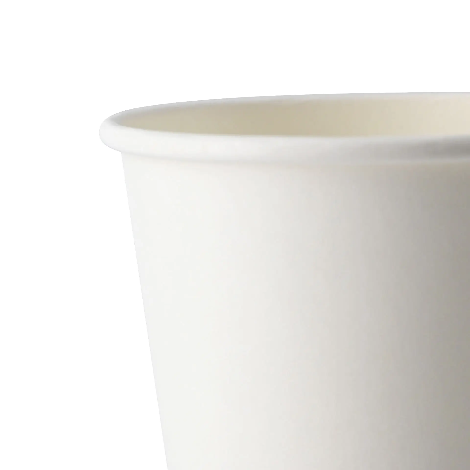 Automatenbeker "EcoUp©" Icons, 180 ml / 7,5 oz, Ø 70 mm, enkelwandig, wit, PLA-coating