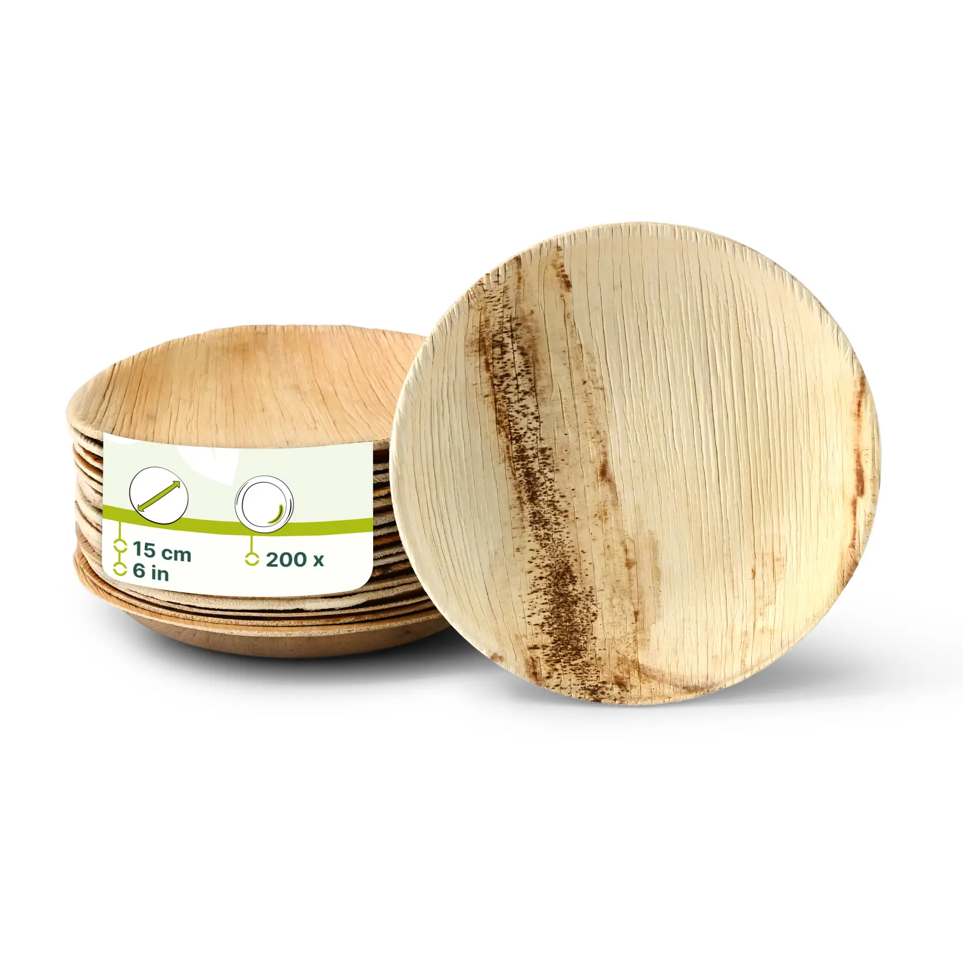 Palmblad bord "Palmware®" Ø 15 cm, rond Palmblad bord "Palmware®" Ø 15 cm, rond