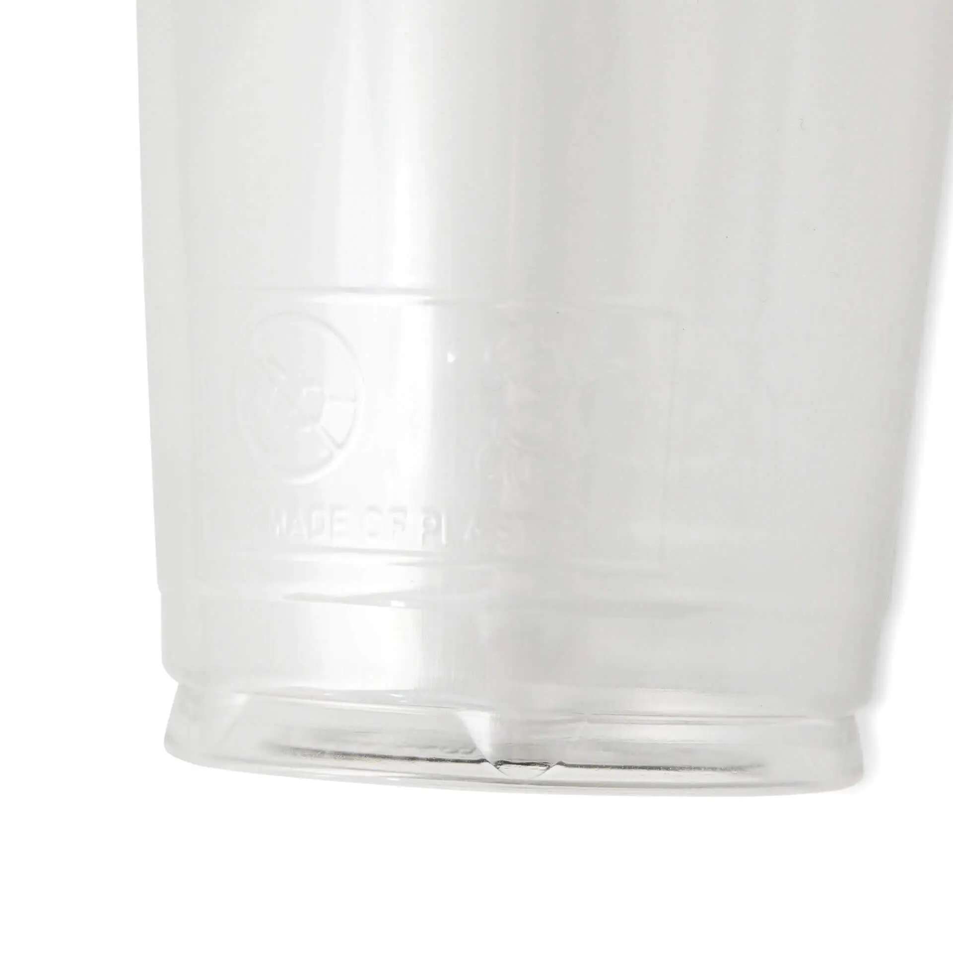 Bedrukte plastic bekers 400 ml / 16 oz, transparant, rPET