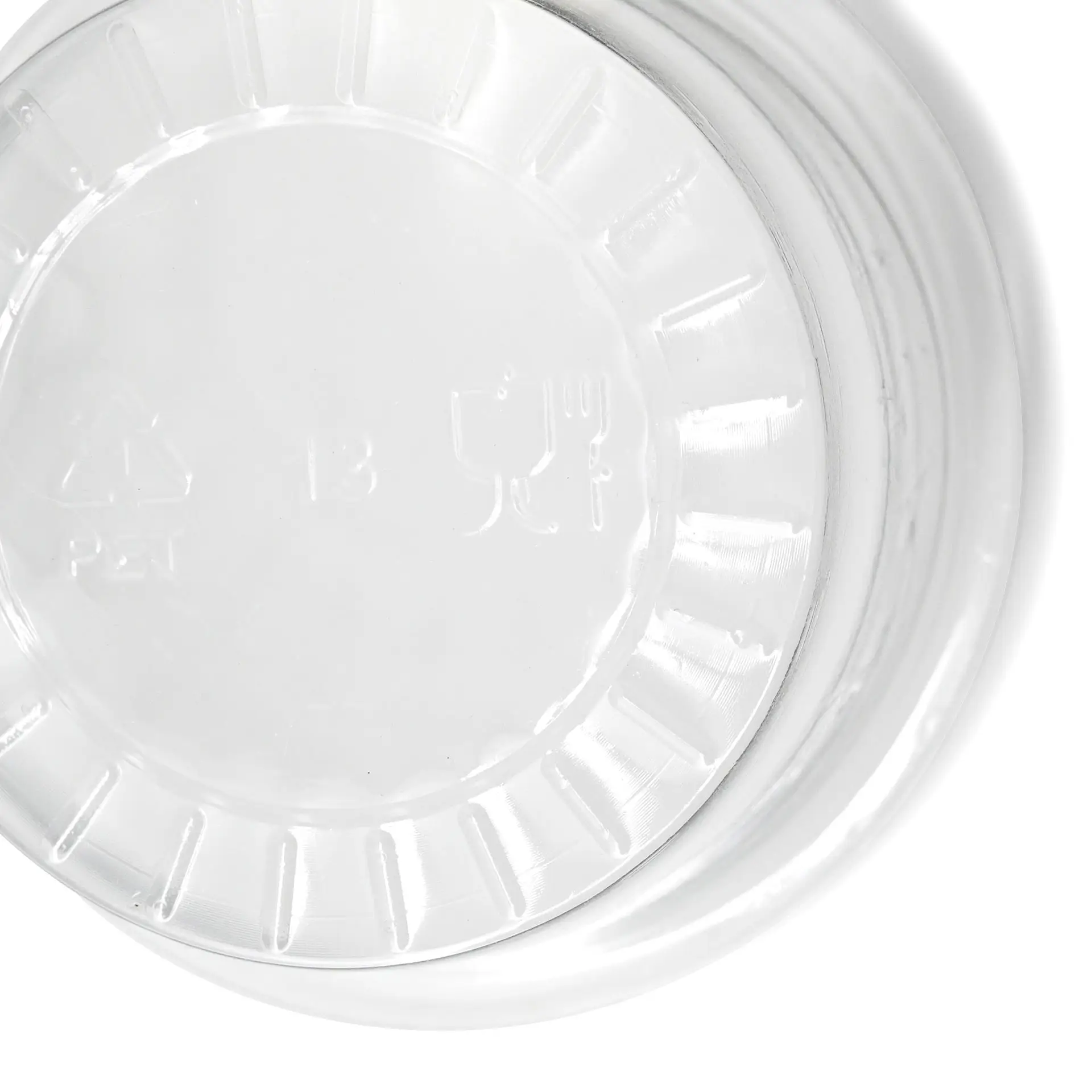 rPET sausbakjes 100 ml / 3,5 oz, Ø 75 mm, transparant