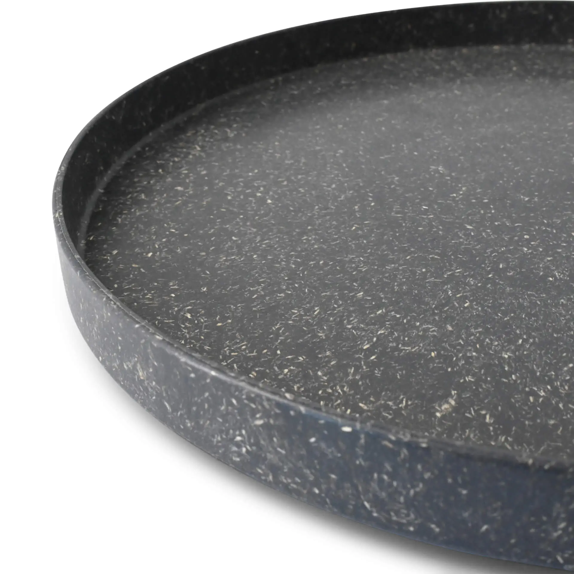 Herbruikbaar bord "merways Plate" Ø 24 cm, diep, rond, peper/grijs Herbruikbaar bord "merways Plate" Ø 24 cm, diep, rond, peper/grijs