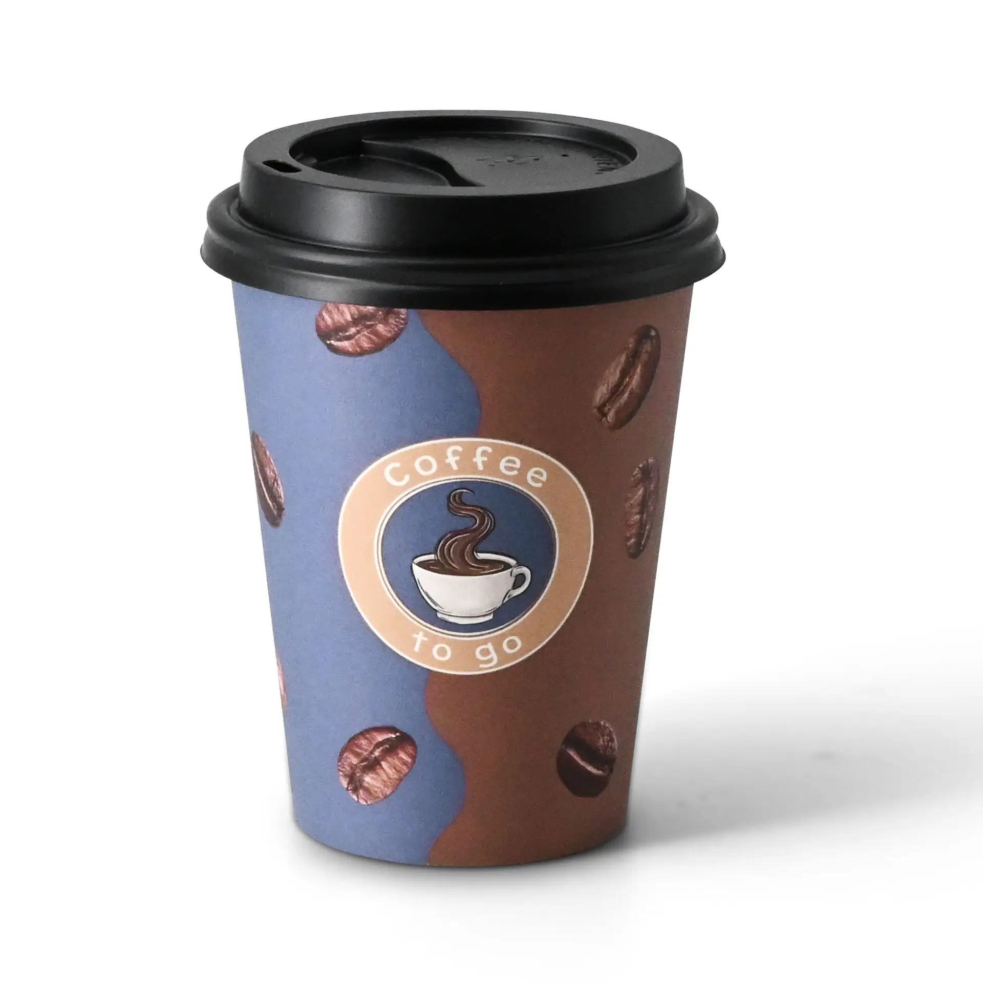 Bedrukte papieren bekers "Koffie" 300 ml / 12 oz, Ø 90 mm dhd045541-pappbecher-bedruckt-kaffee-300-ml-12-oz-90-mm-4