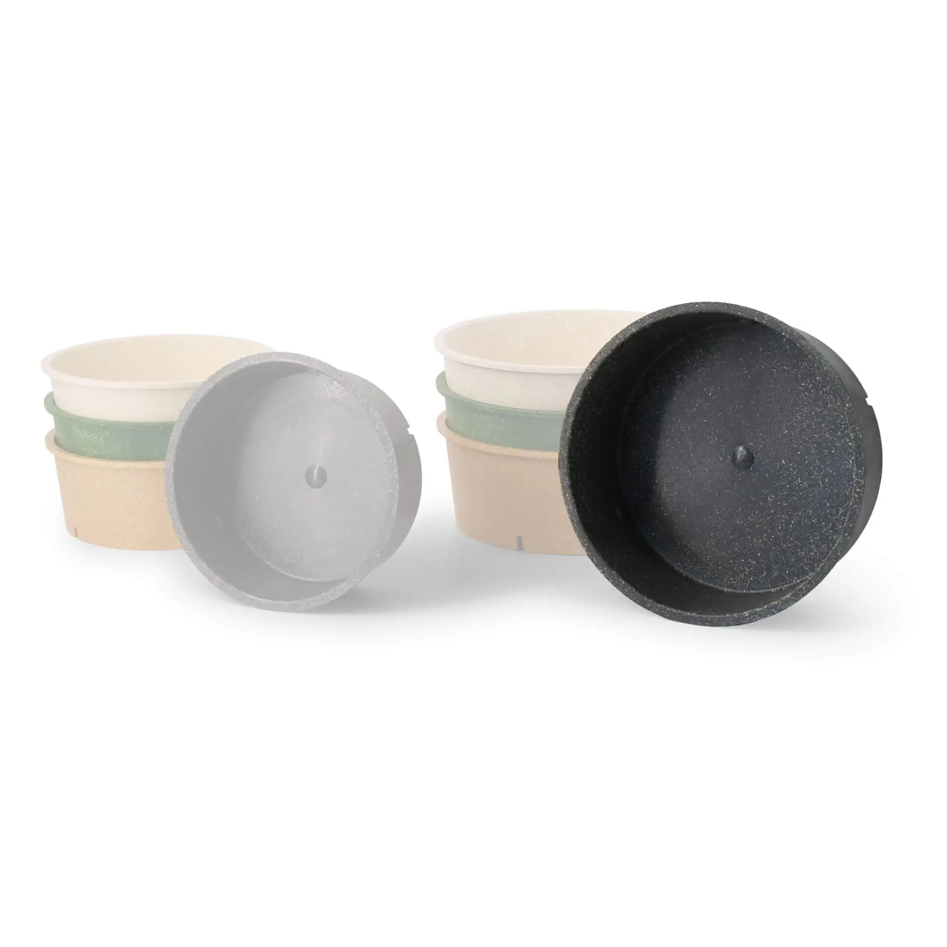 Herbruikbare schaaltjes "merways Bowl" 1000 ml, Ø 185 mm, peper/ grijs dfc008071-mehrweg-schalen-merways-bowl-1000-ml-185-mm-pfeffer-grau-9