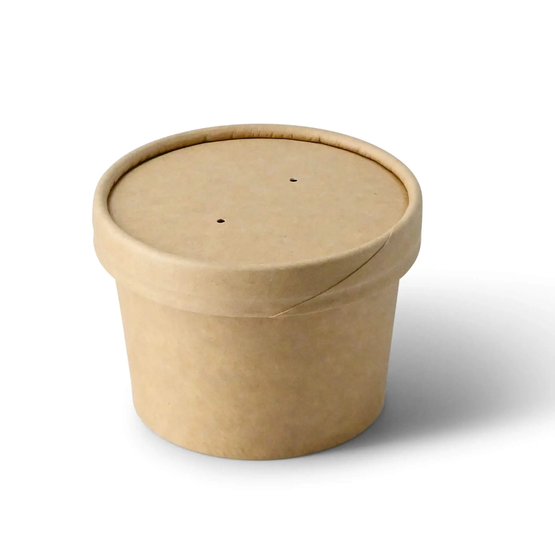 Kartonnen membraandeksel (bio-gecoat) Ø 90 mm, bruin