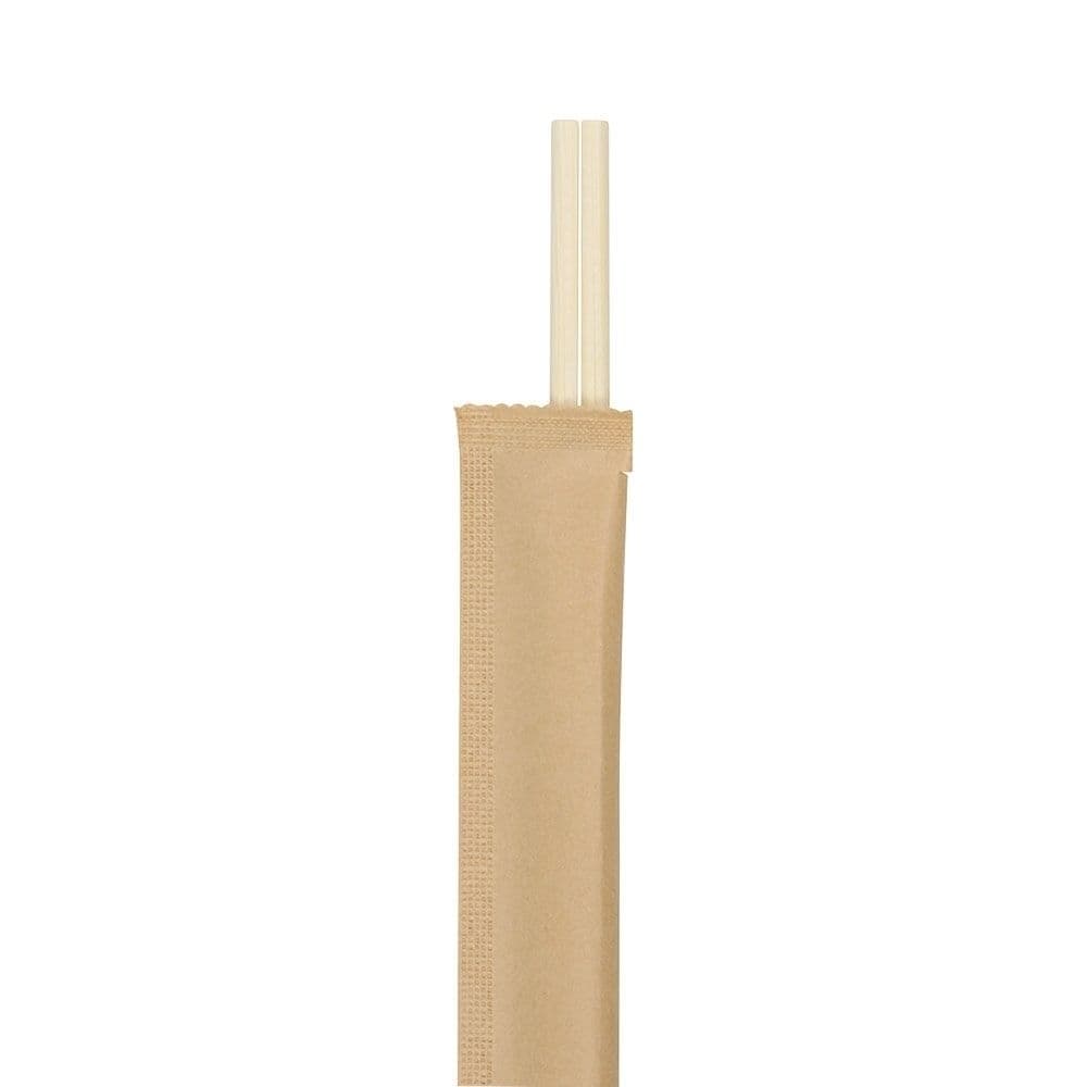 Bambus-Essstäbchen 20 cm, einzeln verpackt