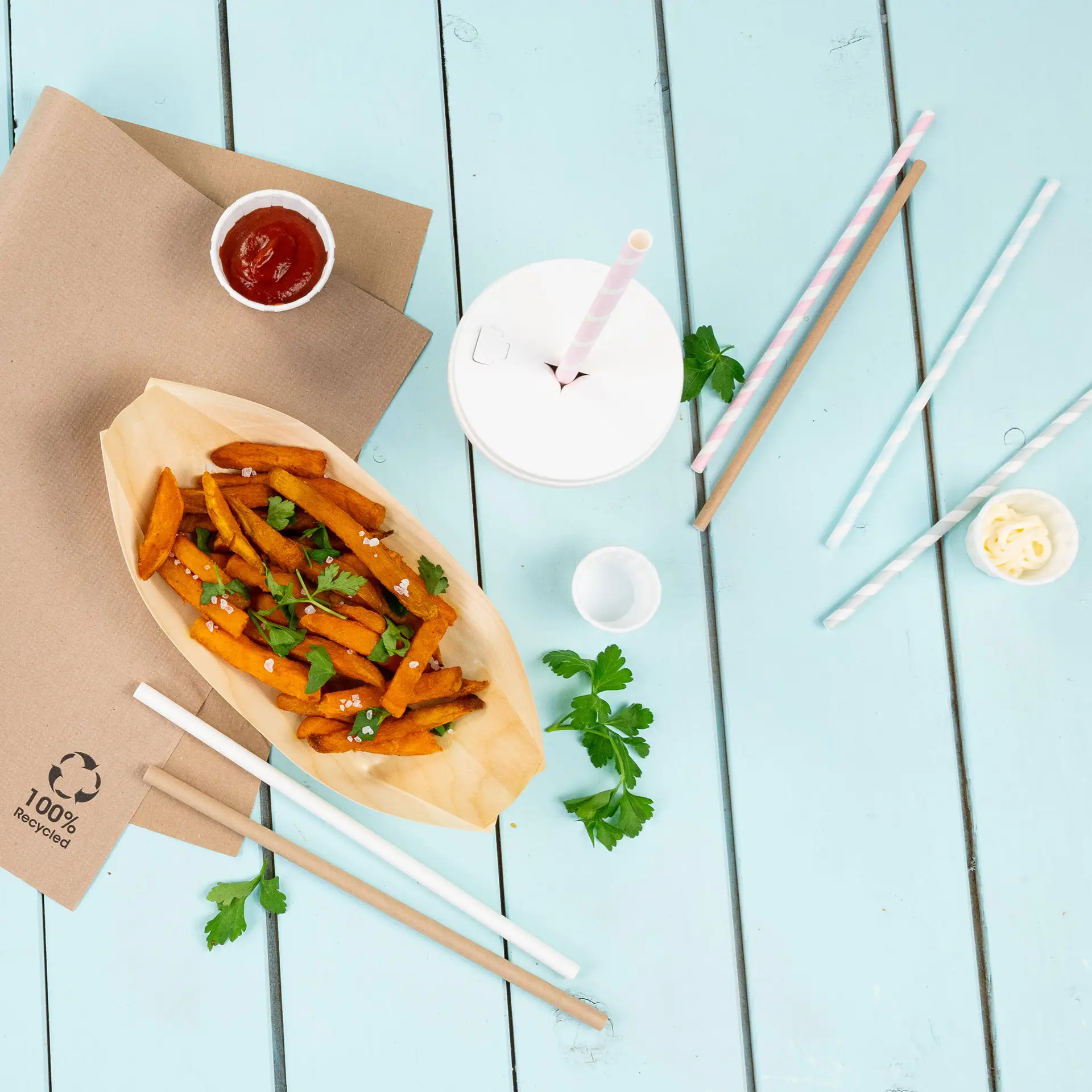 Rietjes van papier 20 cm, Ø 0,6 cm, pastel gestreept dcd00178-trinkhalme-aus-papier-20-cm-06-cm-pastell-gestreift-6