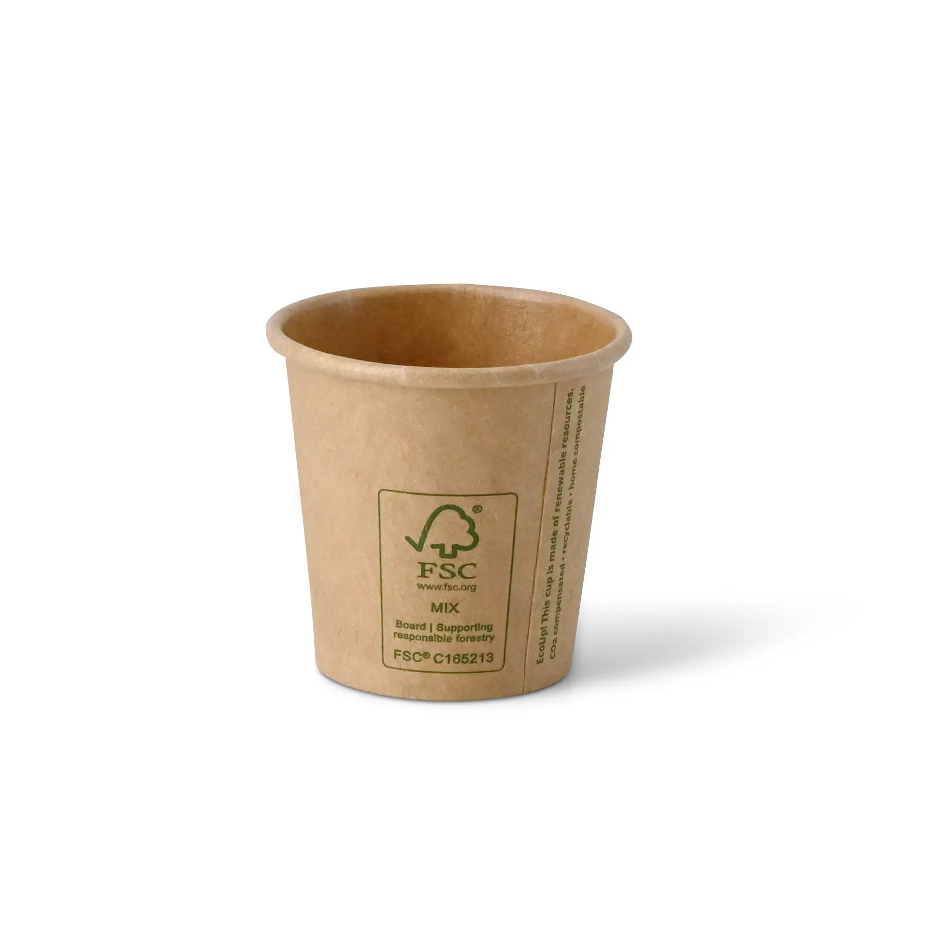 Kartonnen beker 50 ml / 2 oz, Ø 50 mm, wit