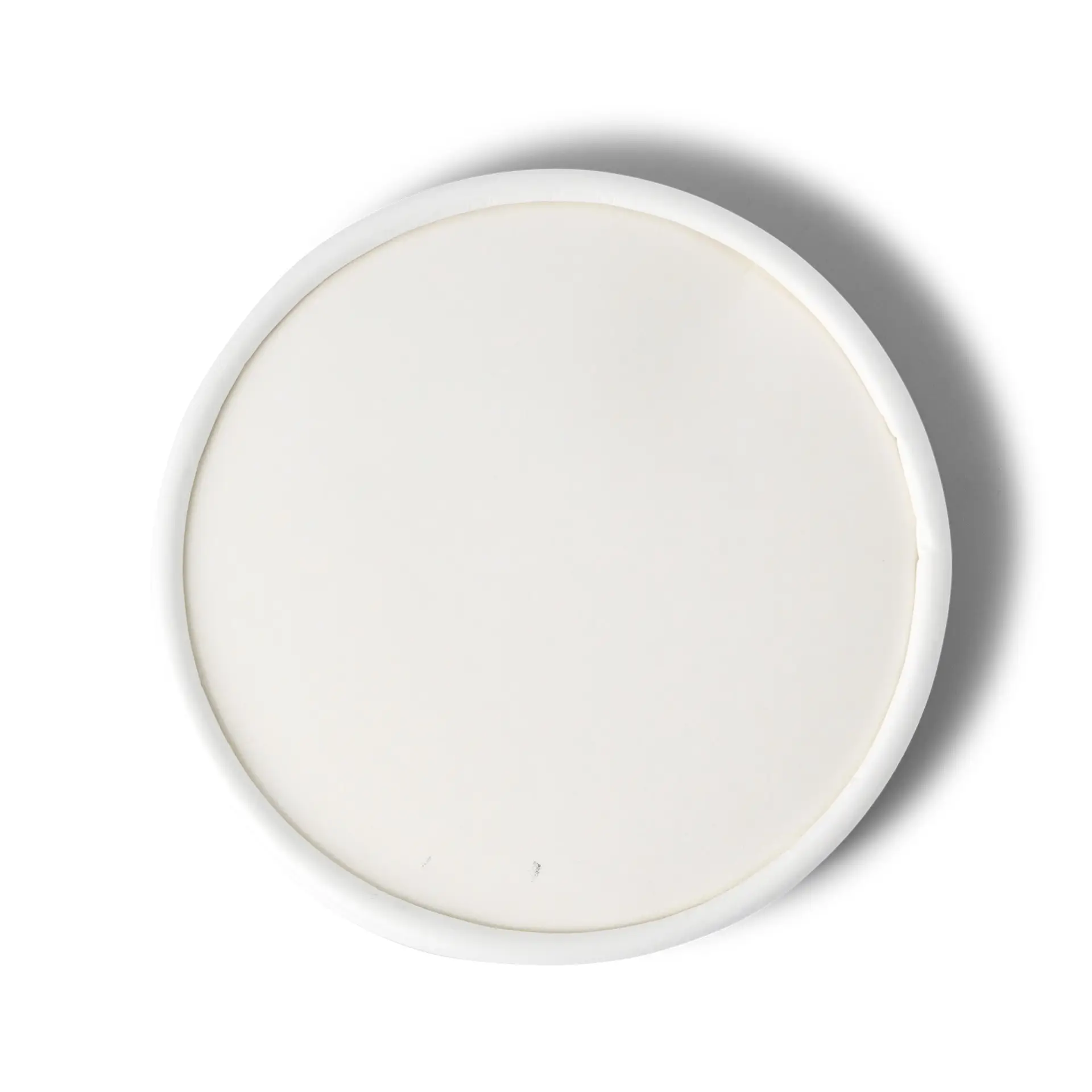 Kartonnen deksel Ø 95 mm, wit